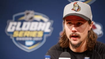 STOCKHOLM, SWE - NOVEMBER 7: Erik Karlsson