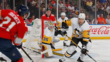 Jack Johnson #3 of the Pittsburgh Penguins (Photo by Joel Auerbach/Getty Images)