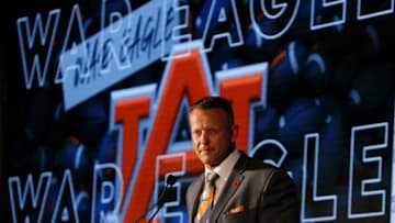 Auburn football Head Coach Bryan Harsin speaks in the main media room in the Hyatt Regency during SEC Media Days in Hoover, Ala., Thursday, July 22, 2021. [Staff Photo/Gary Cosby Jr.]Sec Media Days Auburn