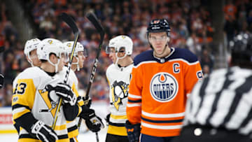 Connor McDavid #97, Edmonton Oilers, Pittsburgh Penguins (Photo by Codie McLachlan/Getty Images)
