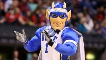 Duke basketball mascot (Photo by Andy Lyons/Getty Images)