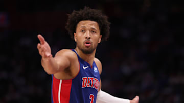 Cade Cunningham #2 of the Detroit Pistons (Photo by Gregory Shamus/Getty Images)