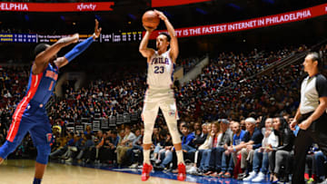 Landry Shamet | Philadelphia 76ers (Photo by Jesse D. Garrabrant/NBAE via Getty Images)