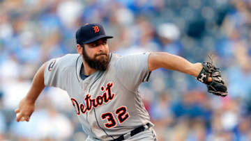 KANSAS CITY, MO - JULY 20: Starting pitcher Michael Fulmer (Photo by Jamie Squire/Getty Images)