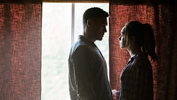Sam Underwood as Jake Otto, Alycia Debnam-Carey as Alicia Clark, Fear The Walking Dead -- AMC