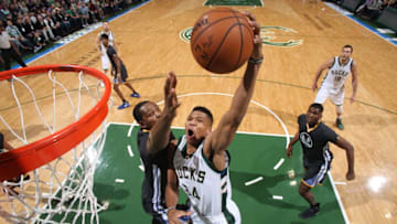 Milwaukee, WI - NOVEMBER 19: Giannis Antetokounmpo