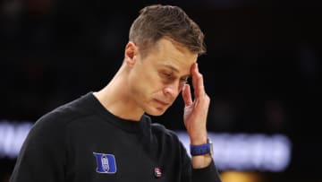 Duke basketball head coach Jon Scheyer (Matt Pendleton-USA TODAY Sports)