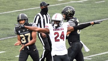 South Carolina defensive back Israel Mukuamu (24).Gw51846