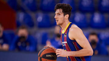 Leandro Bolmaro is officially joining the Minnesota Timberwolves for the 2021-22 season. (Photo by Alex Caparros/Getty Images)