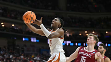 Marcus Carr, Texas basketball Mandatory Credit: Jeffrey Becker-USA TODAY Sports