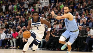 Anthony Edwards, Kyle Anderson, Minnesota Timberwolves (Photo by David Berding/Getty Images)