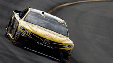 LONG POND, PA - JULY 29: Daniel Suarez, driver of the #19 STANLEY Toyota, practices for the Monster Energy NASCAR Cup Series Overton's 400 at Pocono Raceway on July 29, 2017 in Long Pond, Pennsylvania. (Photo by Jeff Zelevansky/Getty Images)