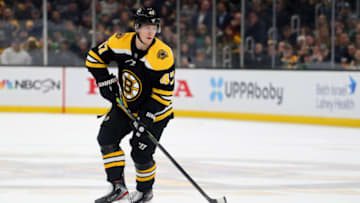 BOSTON, MASSACHUSETTS - FEBRUARY 27: Torey Krug. (Photo by Maddie Meyer/Getty Images)