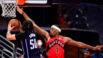 OKC Thunder new addition Paul Watson #1 formerly of the Toronto Raptora. (Photo by Douglas P. DeFelice/Getty Images)