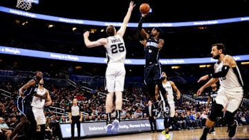Terrence Ross lit the torch for the Orlando Magic in a fourth-quarter win over the San Antonio Spurs. (Photo by Harry Aaron/Getty Images)