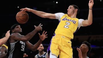 LOS ANGELES, CA - JANUARY 09: Lonzo Ball