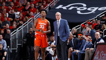 Elijah Hughes, Jim Boeheim, Syracuse basketball (Photo by Joe Robbins/Getty Images)