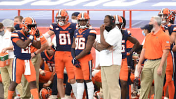 Syracuse football (Mandatory Credit: Dennis Nett/Pool Photo-USA TODAY Sports)