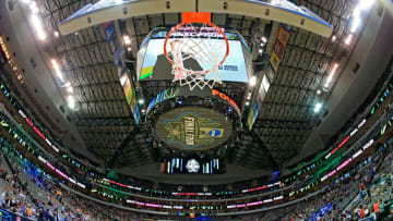 DALLAS, TX - APRIL 02: A general view of the American Airlines Center prior to the game between the South Carolina Gamecocks and the Mississippi State Lady Bulldogs during the championship game of the 2017 NCAA Women's Final Four at American Airlines Center on April 2, 2017 in Dallas, Texas. (Photo by Ron Jenkins/Getty Images)