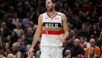 Nikola Mirotic New Orleans Pelicans (Photo by Abbie Parr/Getty Images)