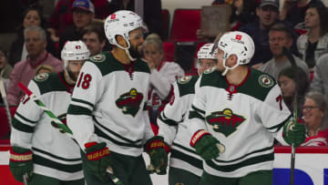 The Minnesota Wild play the second of weekend back-to-back games on Sunday. Minnesota has swept four of its previous 10 back-to-back sets this year.(James Guillory-USA TODAY Sports