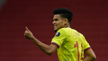 Colombia, Luis Diaz (Photo by Pedro Vilela/Getty Images)