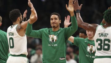 The Boston Celtics are off to a blistering 17-4 start to the 2022-23 NBA Season. A lot of the early-season success can be attributed to bench production (Photo by Adam Glanzman/Getty Images)