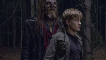 Ryan Hurst as Beta, Matt Lintz as Henry - The Walking Dead _ Season 9, Episode 12 - Photo Credit: Gene Page/AMC