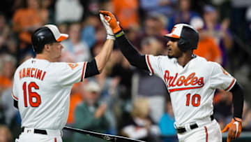 BALTIMORE, MD - AUGUST 28: Adam Jones