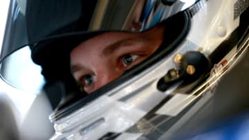 FORT WORTH, TEXAS - JUNE 06: Kyle Benjamin, NASCAR Truck Series driver of the #45 Spray-on.com Niece Motorsports Chevrolet (Photo by Sean Gardner/Getty Images)
