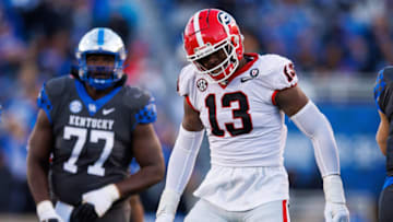Georgia Bulldogs defensive lineman Mykel Williams (13) (Mandatory Credit: Jordan Prather-USA TODAY Sports)