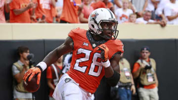 STILLWATER, OK - SEPTEMBER 17 : Wide receiver James Washington