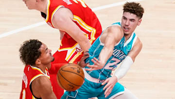 Charlotte Hornets LaMelo Ball. Mandatory Credit: Dale Zanine-USA TODAY Sports