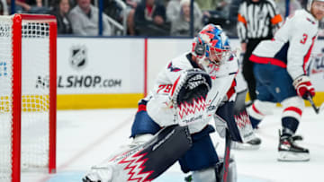 Charlie Lindgren, Washington Capitals Mandatory Credit: Aaron Doster-USA TODAY Sports