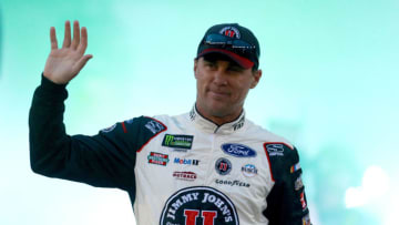 RICHMOND, VA - SEPTEMBER 22: Kevin Harvick, driver of the #4 Jimmy John's New 9-Grain Wheat Sub Ford, is introduced prior to the Monster Energy NASCAR Cup Series Federated Auto Parts 400 at Richmond Raceway on September 22, 2018 in Richmond, Virginia. (Photo by Sean Gardner/Getty Images)