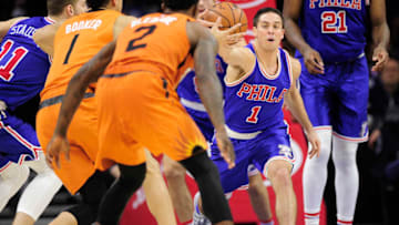 PHILADELPHIA, PA - NOVEMBER 19: T.J. McConnell