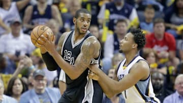 MEMPHIS, TN - APRIL 20: LaMarcus Aldridge