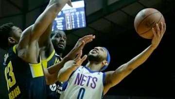 Long Island Nets Jordan McLaughlin. Mandatory Copyright Notice: Copyright 2018 NBAE (Photo by Ron Hoskins/NBAE via Getty Images)
