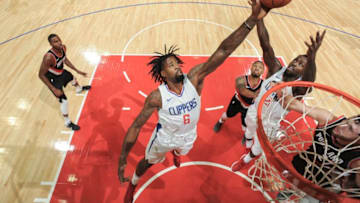 LOS ANGELES, CA - OCTOBER 8: DeAndre Jordan