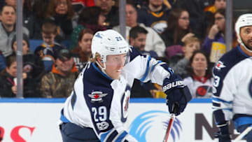 BUFFALO, NY - JANUARY 07: Patrik Laine