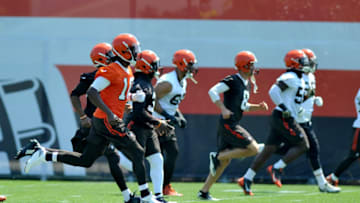 BEREA, OH - MAY 25, 2016: Quarterback Robert Griffin III