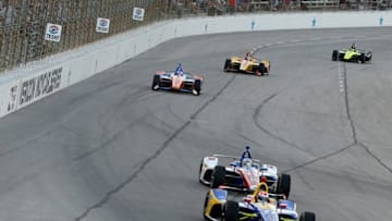 FORT WORTH, TX - JUNE 09: Alexander Rossi, driver of the #27 NAPA Auto Parts Honda (Photo by Robert Laberge/Getty Images)