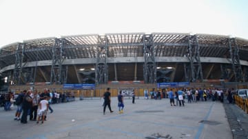 NAPLES, ITALY - SEPTEMBER 28: A general view of stadium before the UEFA Champions League match between SSC Napoli and Benfica at Stadio San Paolo on September 28, 2016 in Naples, . (Photo by Maurizio Lagana/Getty Images)