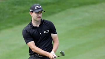 CROMWELL, CONNECTICUT - JUNE 25: Patrick Cantlay of the United States plays a shot on the 15th hole during the first round of the Travelers Championship at TPC River Highlands on June 25, 2020 in Cromwell, Connecticut. (Photo by Rob Carr/Getty Images)