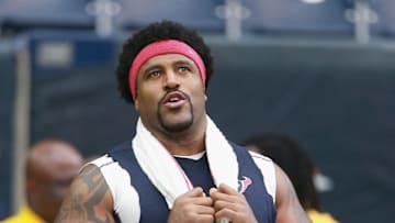 HOUSTON, TX - OCTOBER 02: Duane Brown