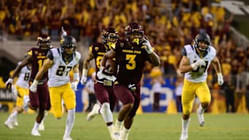 TEMPE, AZ - SEPTEMBER 24: Linebacker DJ Calhoun