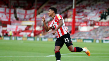 Ollie Watkins #11 of Brentford. (Photo by Catherine Ivill/Getty Images)