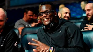 ORLANDO, FL - FEBRUARY 23: Ovince Saint Preux waits backstage during the UFC Fight Night Weigh-ins at Amway Center on February 23, 2018 in Orlando, Florida. (Photo by Mike Roach/Zuffa LLC/Zuffa LLC via Getty Images)