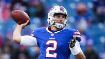 ORCHARD PARK, NY - NOVEMBER 12: Nathan Peterman (Photo by Tom Szczerbowski/Getty Images)
