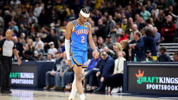 Shai Gilgeous-Alexander #2 of the Oklahoma City Thunder (Photo by Andy Lyons/Getty Images)